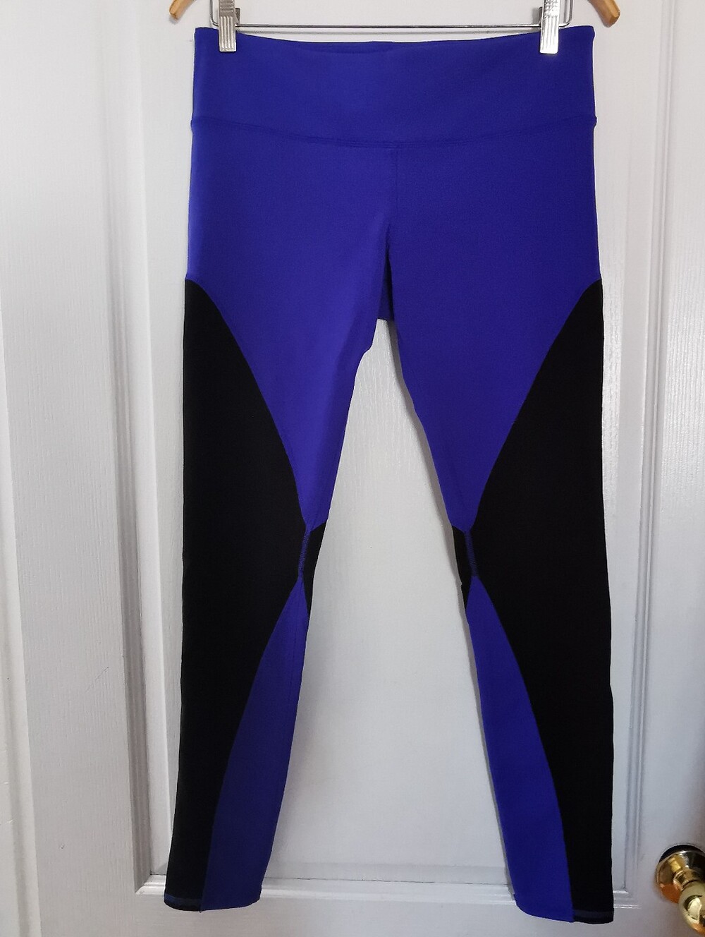 Alo Yoga Alo Illusion 4 Yoga Leggings size L Electric blue and Black - Picture 6 of 13